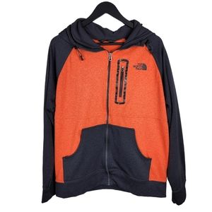 Mens Orange North Face Jackets 